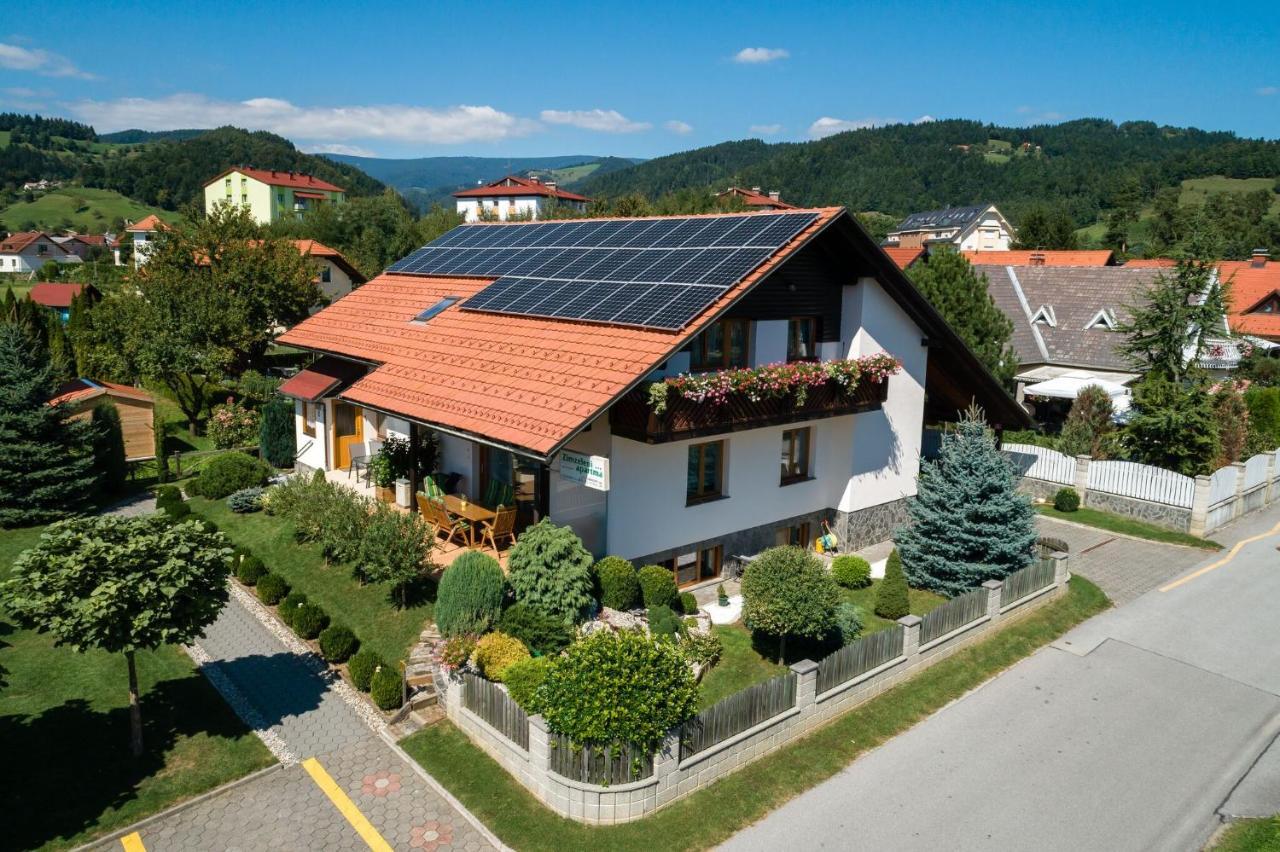 Zimzeleni Apartments Зрече Экстерьер фото